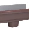 Best Pirce 🔔 Amerimax Gutters 5.5-in x 10-in Brown K Style Gutter End with Drop 💯 -Roofing shop online 00243938