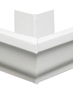 Best deal 😍 Amerimax Gutters 7.5-in x 7.5-in White K Style Gutter Outside Corner 🧨