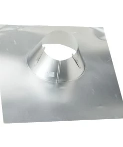 Cheap 😍 Gibraltar Building Products Flashings 4-in x 0.75-in Aluminum Vent and Pipe Flashing ✨