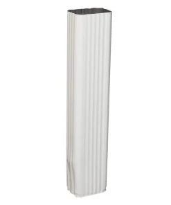 Budget 😀 Amerimax Downspouts & Components Aluminum 15-in White Downspout Extension 😍