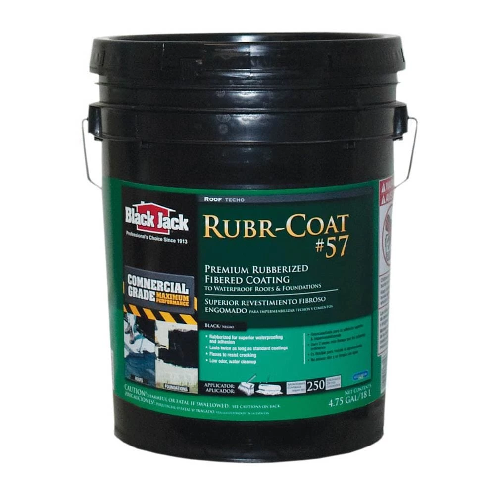 Promo ✔️ BLACK JACK Roof Coatings Rubr-Coat 4.75-Gallon Fibered Roof Sealant ✨ 3 Promo ✔️ BLACK JACK Roof Coatings Rubr-Coat 4.75-Gallon Fibered Roof Sealant ✨