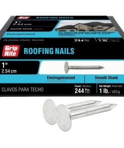 Wholesale ⌛ Grip-Rite 1-in 11-Gauge Electro-Galvanized Steel Roofing Nails (1-lb) 💯