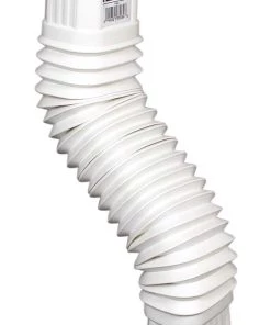 Brand new 🔥 Amerimax Downspouts & Components FLEX-ELBOW Vinyl 2-in White Front Elbow 🎁