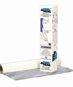 Deals 👍 Peel & Seal Instant waterproof repairs 3-ft W x 33.5-ft L 100.5-sq ft Aluminum Roll Roofing ⌛