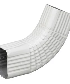 Best Pirce 🔔 Amerimax Downspouts & Components Aluminum 2.81-in White Downspout Side Elbow 🔥