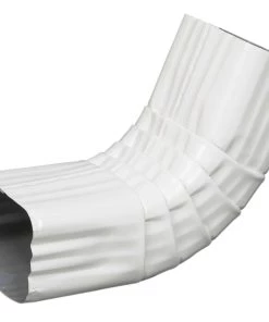 Flash Sale 🔥 Amerimax Downspouts & Components Aluminum 2.8125-in White Front Elbow ❤️