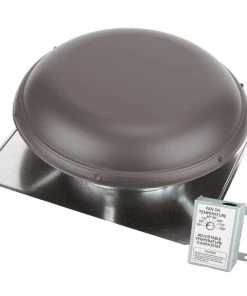 Buy 🛒 Air Vent Power Roof Vents 1320--CFM Weatherwood Galvanized Steel Electric Power Roof Vent ❤️