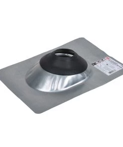 Hot Sale 🎁 Oatey Flashings Galvanized No-Calk Flashing 3-in To 4-in x 15.5-in Galvanized Steel Vent and Pipe Flashing 🎁