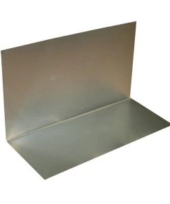 Cheapest 🎁 Union Corrugating Flashings 3-in x 4-in Silver Aluminum Step Flashing ❤️