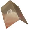 Promo 🌟 Union Corrugating Flashings 4-in x 4-in Silver Aluminum Step Flashing ⭐ -Roofing shop online 00764584