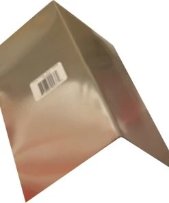 Promo 🌟 Union Corrugating Flashings 4-in x 4-in Silver Aluminum Step Flashing ⭐