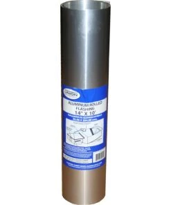 Hot Sale 🛒 Union Corrugating Flashings 14-in x 10-ft Aluminum Roll Flashing ⭐