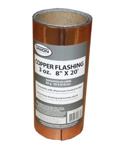Best Sale 🌟 Union Corrugating Flashings 8-in x 20-ft Copper Roll Flashing 🎁