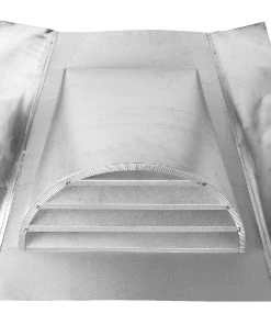 Wholesale 😍 Gibraltar Building Products Roof Louvers Silver Galvanized Steel Round Roof Louver 🤩