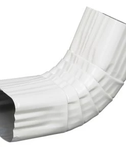 New β€οΈ Amerimax Downspouts & Components Aluminum 3.25-in White Front Elbow π