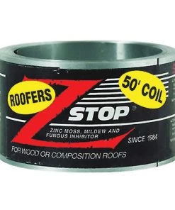 Hot Sale ✨ Gibraltar Building Products Z Stop 0.21-ft W x 50-ft L 10.4-sq ft Silver Roll Roofing 💯