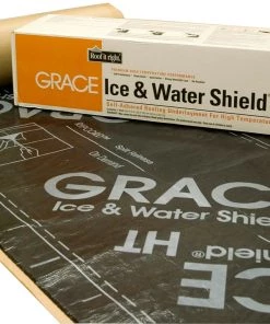 Hot Sale 🌟 Grace Ice & Water Shield Roofing Underlayment 36-in x 66.6-ft 200-sq ft Rubber Roof Underlayment 👏