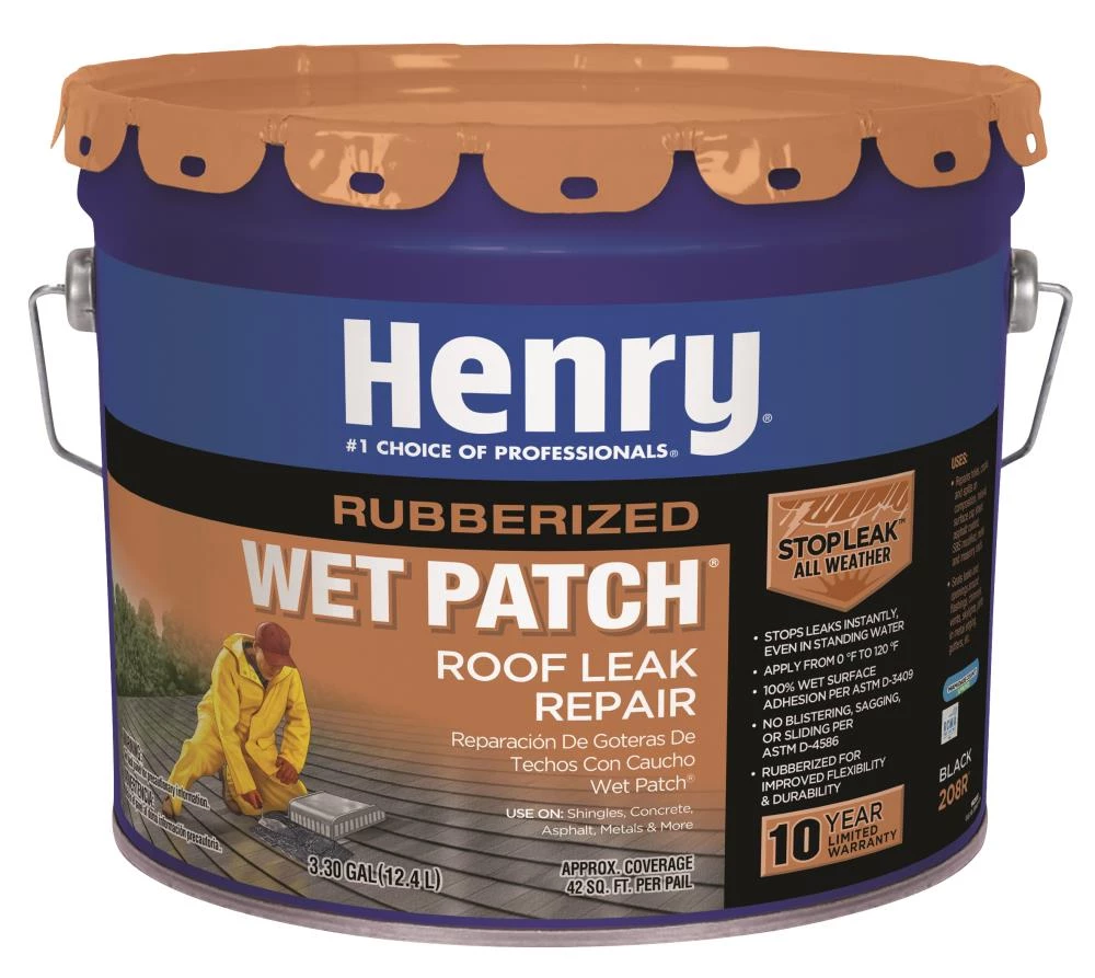 Cheap π Henry Company Roof Coatings Rubberized Wet Patch 3-Gallon Waterproofer Elastomeric Cement Roof Sealant π 3 Cheap π Henry Company Roof Coatings Rubberized Wet Patch 3-Gallon Waterproofer Elastomeric Cement Roof Sealant π