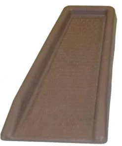 Best deal 👏 Creative Plastic Concepts Downspouts & Components Brick Design Splash Block Plastic 23.5-in Brown Splash Block 💯