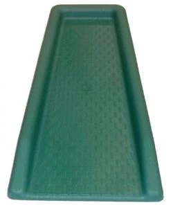 Hot Sale 🌟 Creative Plastic Concepts Downspouts & Components Brick Design Splash Block Plastic 23.5-in Green Splash Block ⌛