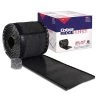 Deals 🧨 GAF Roof Ridge Vents Cobra Ridge Runner 13.4-in x 240-in Black Plastic Roll Roof Ridge Vent 👏 -Roofing shop online 04427856