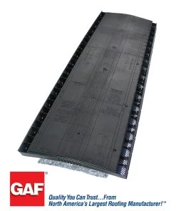 Cheap 🛒 GAF Roof Ridge Vents Cobra Snow Country 13.7-in x 48-in Black Plastic Stick Roof Ridge Vent 🌟