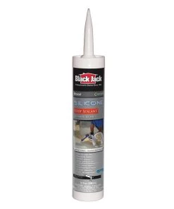 Best Sale 👏 BLACK JACK Roof Coatings Silicone 10-fl oz Silicone Reflective Roof Coating (50-year Limited Warranty) ✔️