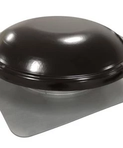 Best Sale 👏 Master Flow Power Roof Vents 1,500-CFM Black Galvanized Steel Electric Power Roof Vent ⌛