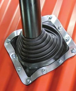 Deals 🔔 Oatey Flashings Galvanized Master Flashing 5-3/4-in x 8-in Galvanized Steel Vent and Pipe Flashing 😍 -Roofing shop online 05103517