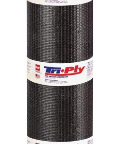 Best Pirce 🌟 GAF Tri-Ply APP Smooth Membrane 3.3-ft W x 32.25-ft L 100-sq ft Black Roll Roofing 🔔