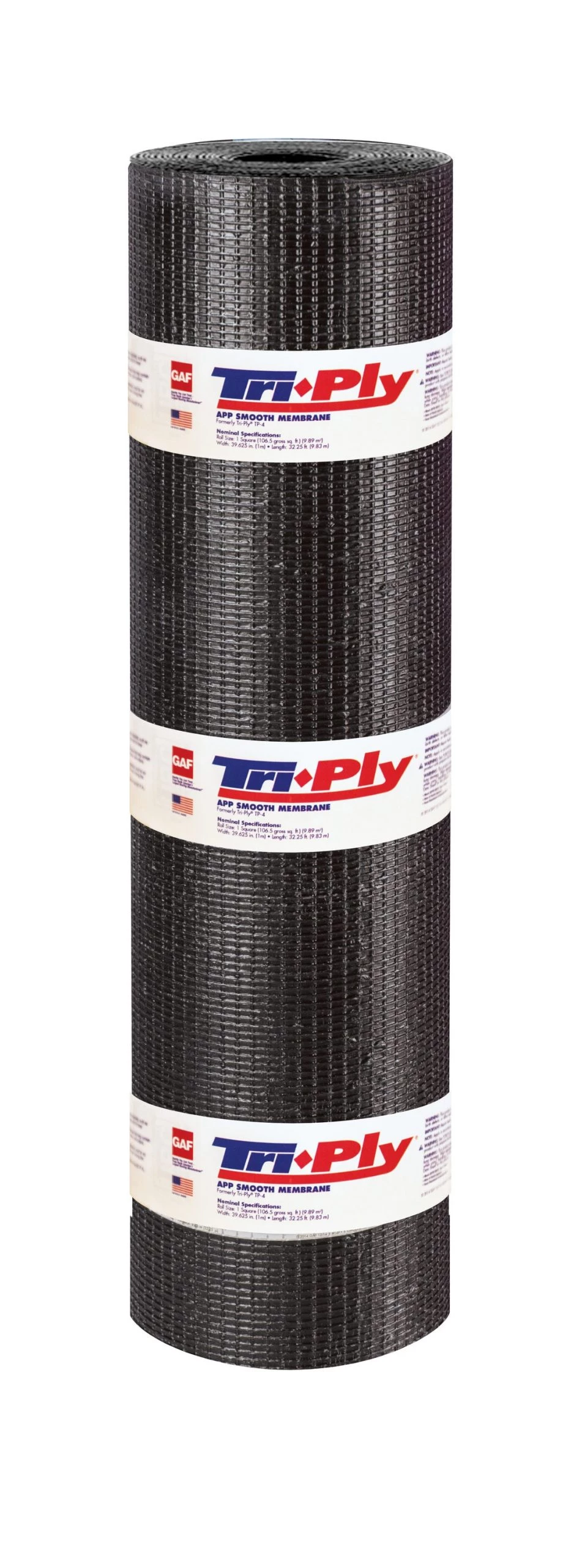 Best Pirce π GAF Tri-Ply APP Smooth Membrane 3.3-ft W x 32.25-ft L 100-sq ft Black Roll Roofing π 3 Best Pirce π GAF Tri-Ply APP Smooth Membrane 3.3-ft W x 32.25-ft L 100-sq ft Black Roll Roofing π