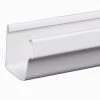 Discount 😀 Amerimax Gutters Traditional 4.5-in x 120-in White K Style Gutter 👏 -Roofing shop online 07985658