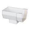 Outlet π Amerimax Gutters Contemporary 4-in x 5.875-in White Half Round Gutter End with Drop π 1 Outlet π Amerimax Gutters Contemporary 4-in x 5.875-in White Half Round Gutter End with Drop π -Roofing shop online 07985667