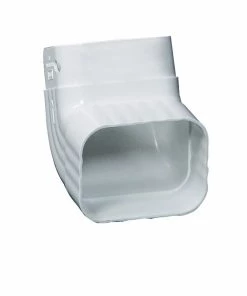 Coupon 🌟 Amerimax Downspouts & Components Traditional Vinyl 4.25-in White Front Elbow 👍