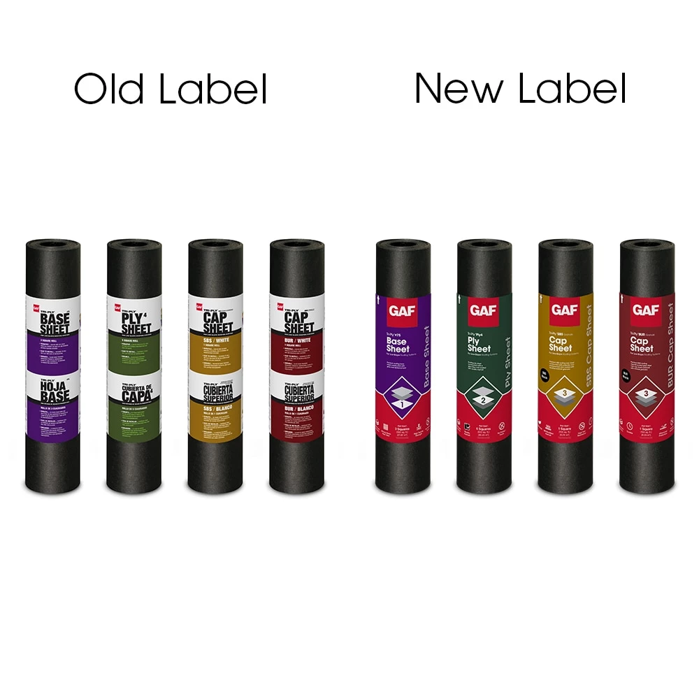 Best Pirce π GAF Tri-Ply APP Smooth Membrane 3.3-ft W x 32.25-ft L 100-sq ft Black Roll Roofing π 4 Best Pirce π GAF Tri-Ply APP Smooth Membrane 3.3-ft W x 32.25-ft L 100-sq ft Black Roll Roofing π - Image 2