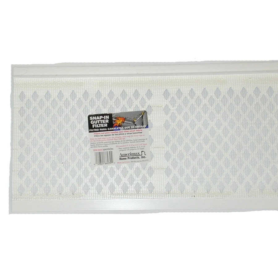 Brand new π― Amerimax Gutter Parts & Accessories Snap-In Gutter Filter PVC K Style (6.5-in x 3-ft) Gutter Guard Screen β€οΈ 3 Brand new π― Amerimax Gutter Parts & Accessories Snap-In Gutter Filter PVC K Style (6.5-in x 3-ft) Gutter Guard Screen β€οΈ