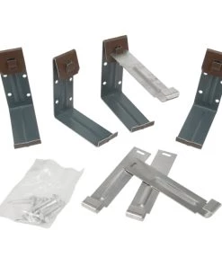 Best Pirce 🌟 Amerimax Gutter Parts & Accessories Aluminum K Style Hanger 4-Pack 🎉