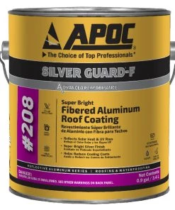 Buy ✨ APOC Reflective Roof Coatings Silver Guard-F 0.9-Gallon Aluminum Reflective Roof Coating 👏