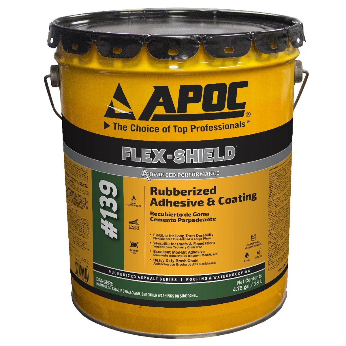 Top 10 π APOC Roof Coatings Flex-Shield ULTRA 4.75-Gallon Waterproof Roof Sealant π 3 Top 10 π APOC Roof Coatings Flex-Shield ULTRA 4.75-Gallon Waterproof Roof Sealant π