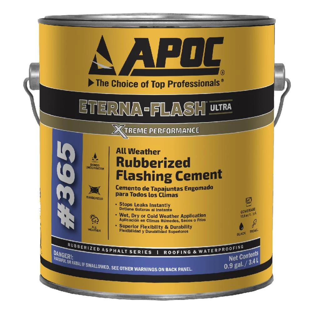 Wholesale π APOC Roof Coatings Eterna-Flash ULTRA 0.9-Gallon Fibered Cement Roof Sealant βοΈ 3 Wholesale π APOC Roof Coatings Eterna-Flash ULTRA 0.9-Gallon Fibered Cement Roof Sealant βοΈ