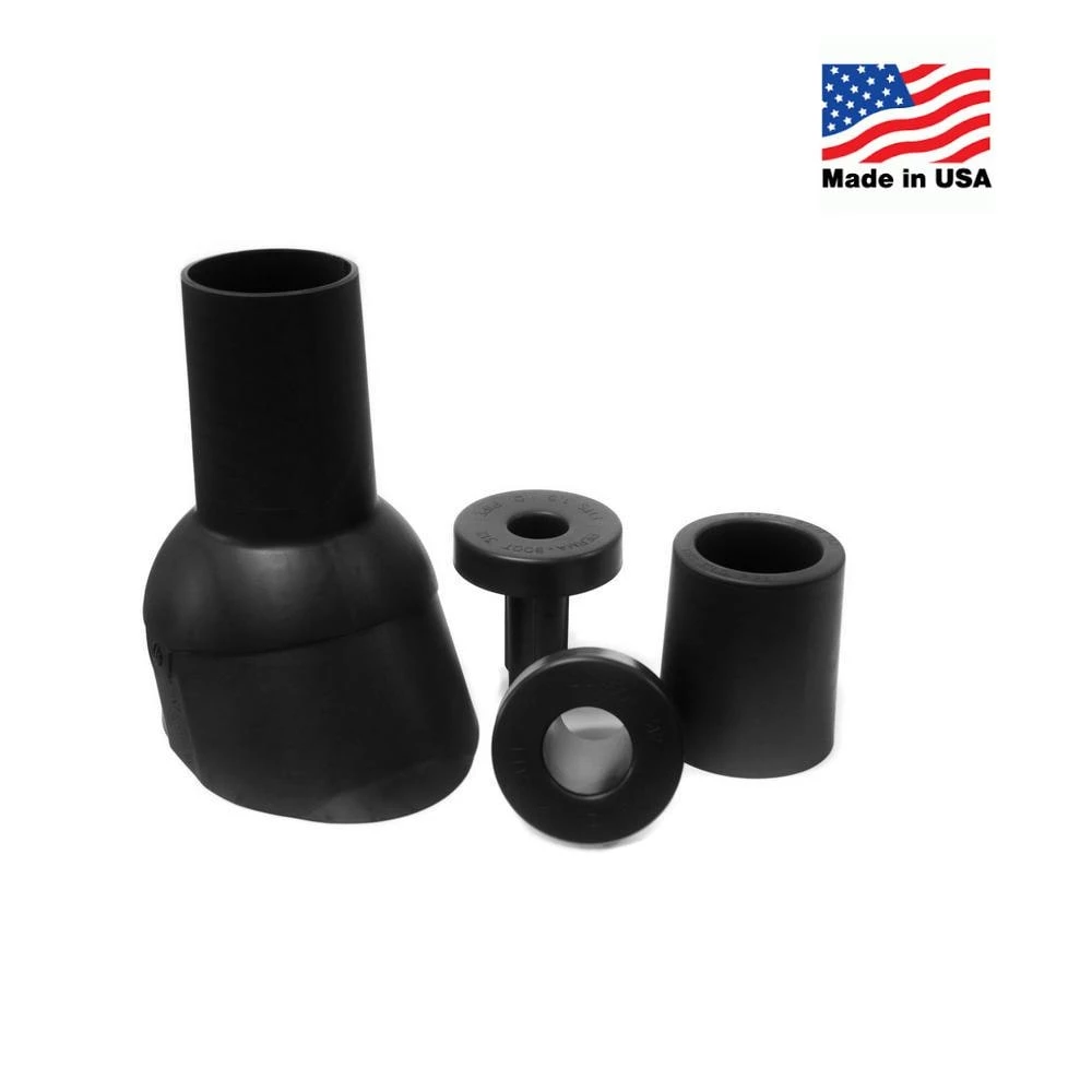 Budget ๐ Perma-Boot Flashings 3-in-1 1-1/2-in; 2-in and 3-in x 9.75-in Plastic Vent and Pipe Flashing ๐ 3 Budget ๐ Perma-Boot Flashings 3-in-1 1-1/2-in; 2-in and 3-in x 9.75-in Plastic Vent and Pipe Flashing ๐