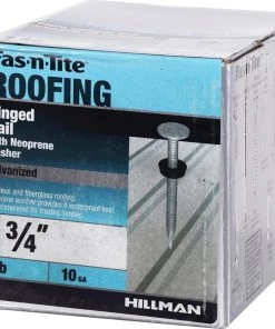 Buy ✨ Fas-n-Tite 1-3/4-in 10-Gauge Hot-Dipped Galvanized Steel Roofing Nails (5-lbs) 🌟 -Roofing shop online 10412775