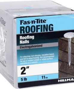 Best reviews of 😍 Fas-n-Tite 2-in 11-Gauge Electro-Galvanized Roofing Nails (5-lbs) 😀 -Roofing shop online 10412859
