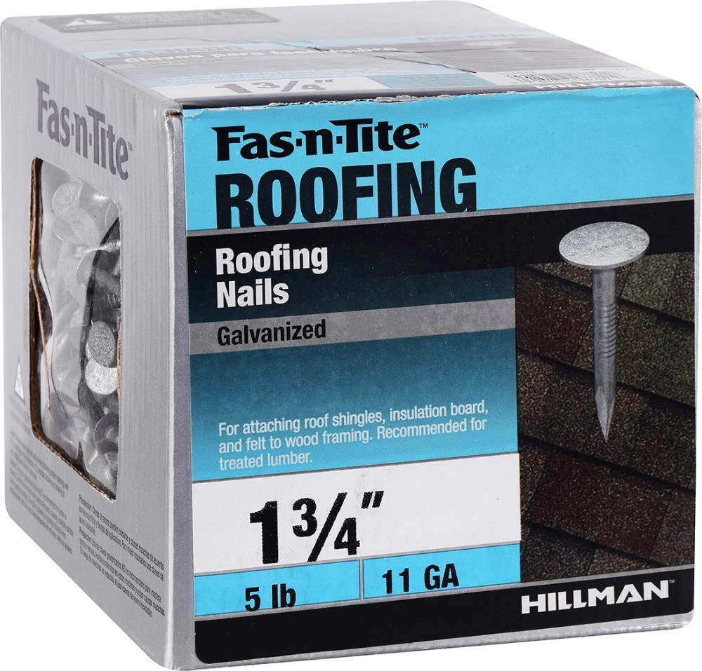 Outlet β Fas-n-Tite 11-Gauge Electro-Galvanized Roofing Nails (5-lbs) π 5 Outlet β Fas-n-Tite 11-Gauge Electro-Galvanized Roofing Nails (5-lbs) π - Image 4