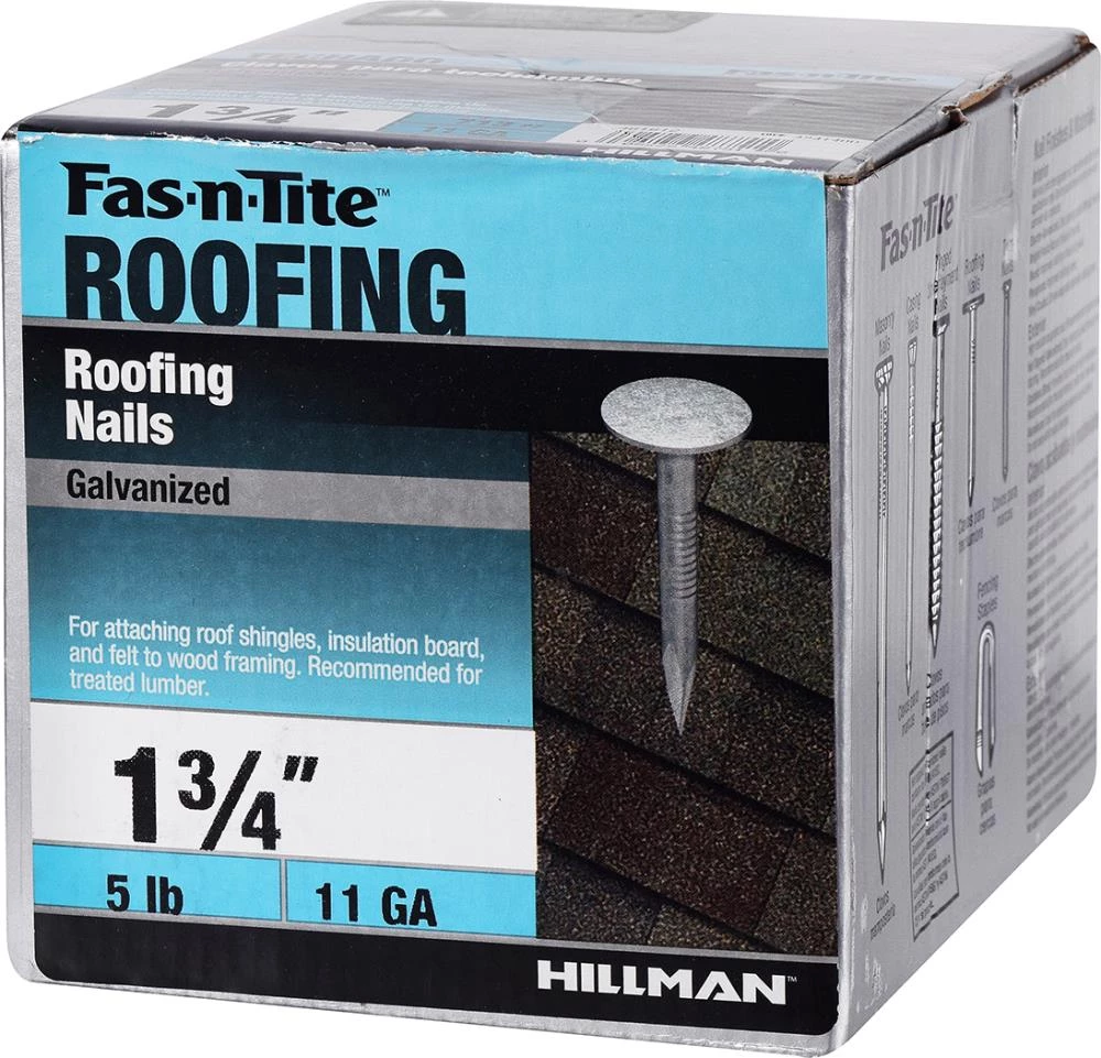 Outlet β Fas-n-Tite 11-Gauge Electro-Galvanized Roofing Nails (5-lbs) π 6 Outlet β Fas-n-Tite 11-Gauge Electro-Galvanized Roofing Nails (5-lbs) π - Image 5