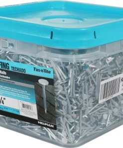 Budget ⭐ Fas-n-Tite 11-Gauge Electro-Galvanized Roofing Nails (30-lbs) ✔️ -Roofing shop online 10420896