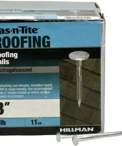 Flash Sale 🔥 Fas-n-Tite 3-in 11-Gauge Electro-Galvanized Roofing Nails (5-lbs) 😍 -Roofing shop online 10421352