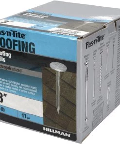 Flash Sale 🔥 Fas-n-Tite 3-in 11-Gauge Electro-Galvanized Roofing Nails (5-lbs) 😍 -Roofing shop online 10421354