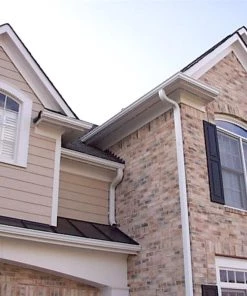 Budget 😀 Amerimax Downspouts & Components Aluminum 15-in White Downspout Extension 😍 -Roofing shop online 10449334