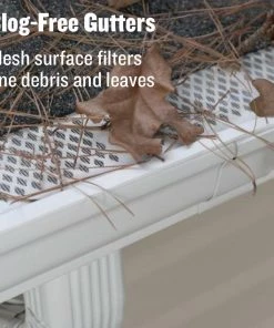 Brand new π― Amerimax Gutter Parts & Accessories Snap-In Gutter Filter PVC K Style (6.5-in x 3-ft) Gutter Guard Screen β€οΈ 9 Brand new π― Amerimax Gutter Parts & Accessories Snap-In Gutter Filter PVC K Style (6.5-in x 3-ft) Gutter Guard Screen β€οΈ -Roofing shop online 10739358